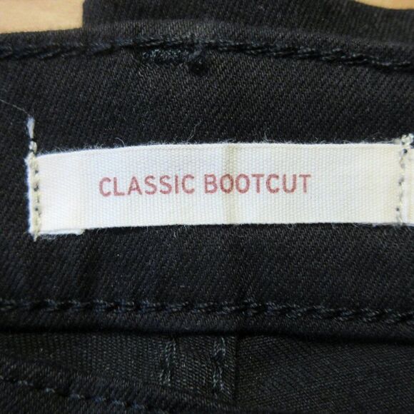 LEVI'S Classic Bootcut Jeans Womens Sz 10 SHORT (30x30) Black Stretch Denim NWT - Picture 6 of 15